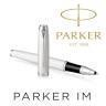 PEN PARKER RB IM WHITE WITH CTRIM IN GIFT BOX