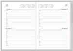 COLLINS 2020 KINGSGROVE DIARY DAY TO PAGE 1 HOURLY A5 BLACK