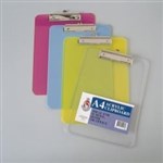 SOVEREIGN A4 CLIPBOARD ACRYLIC GREEN