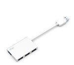 FLUJO ULTRATHIN 4 PORT USB 30 HUB SILVER