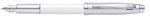 PEN SHEAFFER BP CHROMEWHITE LACQUER