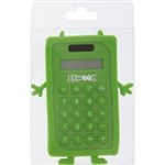 CALCULATOR SKWEEK 110X113X14MM SILICONE GREEN