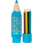 PENCILS SKWEEK COLOURED BLUE PK24