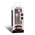 VERBATIM URBAN SOUND EARBUDS WHITE