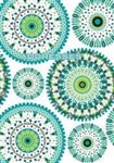 ADDRESS BOOK OZCORP A5 CASE JADE CIRCLES