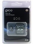 MEMORY CARD PICO SD MICRO AND ADAPTOR 2GB