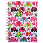 CUMBERLAND ADDRESS BOOK 190X130MM SPIRAL ELEPHANT 72LF