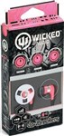 EARPHONES WICKED JAWBREAKER BUDS PINK