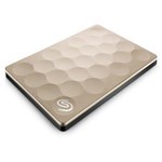 SEAGATE BACKUP PLUS ULTRA SLIM PORTABLE HARD DRIVE 1TB GOLD