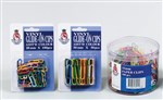 PAPER CLIPS SOVEREIGN 33MM COLOURED PK500