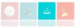 NOTEBOOK INSPIRA A6 NOTE TO SELF ASST COLOURS 32PG PK4