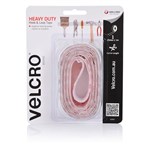 VELCRO BRAND HEAVY DUTY HOOK  LOOP TAPE STICK ON WHITE 25MM X 1M