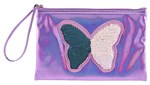 PENCIL CASE STYLEX 197 X 127 FLAT TIME TO SHINE GLITTER PURPLE