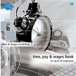 ZIONS 26 TIME PAY AND WAGES BOOK 6  26 EMPLOYEES