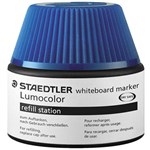 STAEDTLER 48851 LUMOCOLOR WHITEBOARD MARKER REFILL STATION 20ML BLUE