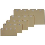 ESSELTE SHIPPING TAGS SIZE 1 35 X 70MM BUFF