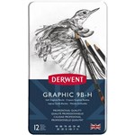 DERWENT GRAPHIC SKETCHING SET TIN 12 9BH
