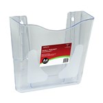 DEFLECTO 63001 DOCUPOCKET WALL POCKET PORTRAIT A4 CLEAR