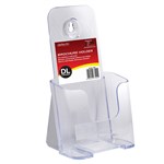 DEFLECTO 77501 BROCHURE HOLDER DL CLEAR