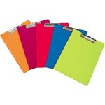 BANTEX CLIPFOLDER PVC A4 ASSORTED EACH OR CARTON 10