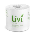 LIVI 7004 BASICS TOILET TISSUE 2 PLY 700 SHEET BOX 48