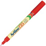 ARTLINE 725 PERMANENT MARKER 04MM RED