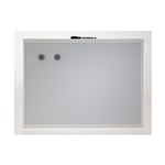 QUARTET BASICS WHITEBOARD 430 X 580MM WHITE FRAME
