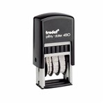 TRODAT 4810 PRINTY SELFINKING DATE STAMP 4 BAND 38MM BLACK