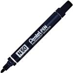 PENTEL N50 PERMANENT MARKER BULLET 15MM BLACK