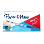 PAPERMATE INKJOY 100 BALLPOINT PENS MEDIUM BLUE