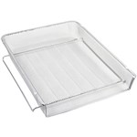 ITALPLAST WIRE MESH DOCUMENT TRAY A4 SILVER