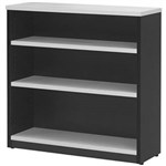 OXLEY 3 SHELF BOOKCASE 900 X 315 X 900MM WHITEIRONSTONE