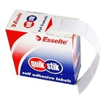 QUIKSTIK RECTANGULAR LABEL 44 X 89MM WHITE BOX 100