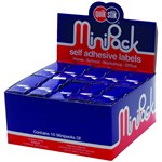 QUIKSTIK RING EYELETS PLASTIC LABELS WHITE PACK 200