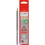 FABERCASTELL GRIP TRIANGULAR GRAPHITE PENCIL HB BOX 12 OR EACH
