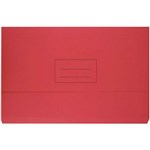 BANTEX DOCUMENT WALLET 230GSM FOOLSCAP RED