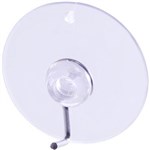 DEFLECTO SUCTION CUP VINYL WITH 1IN HOOK 40MM CLEAR
