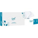 LIVI 1301 ESSENTIALS FACIAL TISSUES HYPOALLERGENIC 2 PLY 100 SHEET