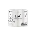 LIVI 7005 BASICS JUMBO ROLL TOILET 1PLY 500M