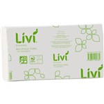 LIVI 7200 BASICS MULTIFOLD HAND TOWEL 1PLY 200 SHEET 230 X 225MM EACH OR BOX 20