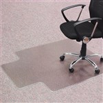 ANCHORMAT EXECUTIVE HEAVYWEIGHT CHAIRMAT KEYHOLE  612MM CARPET 1150 X 1350MM