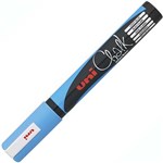 UNIBALL CHALK MARKER BULLET TIP 25MM LIGHT BLUE