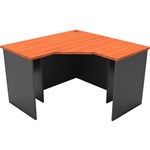RAPID WORKER CORNER WORKSTATION COMPLETE 1200 X 1200 X 600MM CHERRYIRONSTONE