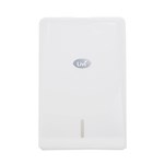 LIVI 5507 COMPACT INTERLEAVE TOWEL DISPENSER 350 X 86 X 230MM WHITE