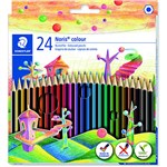 STAEDTLER CLUB NORIS 185 COLOUR PENCILS PK24