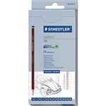 STAEDTLER 110 TRADITION GRAPHITE PENCILS 9 ASSORTED DEGREES BOX 12