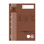 OLYMPIC B819 BINDER BOOK 8MM RULED 192 PAGE 55GSM A4