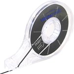 VISIONCHART ADHESIVE WHITEBOARD GRID LINING TAPE 15MM X 13M BLACK HANGSELL