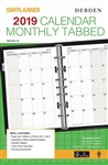 ORGANISER REFILL DEBDEN DAYPLANNER DESK EDITION DK1310 MONTHLY DATED TABBED ODD YEAR