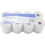 WHITEBOX CALCULATOR ROLL LINT FREE 57 X 57 X 115MM PACK 8